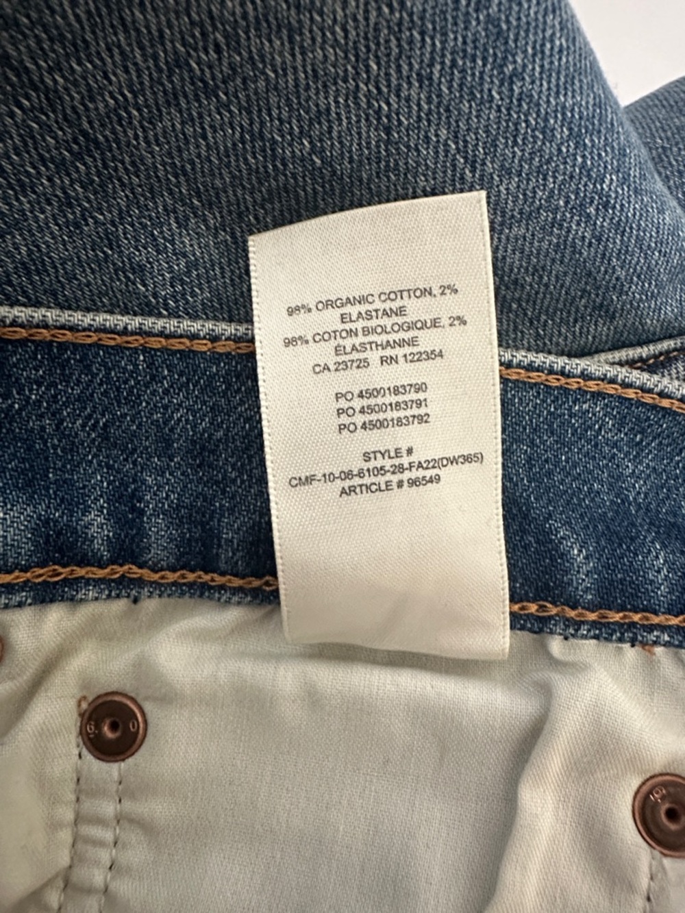 Denim Forum Women’s The Arlo High Rise Straight Size 32 - Picture 11 of 12
